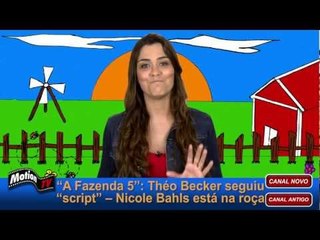 "A Fazenda 5": Théo Becker foi armação - Nicole Bahls está na roça - Programa 19/06/12