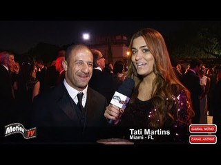 Tony Kanaan fala sobre seu projeto social homenageado no II Gala Miami da Brazil Foundation