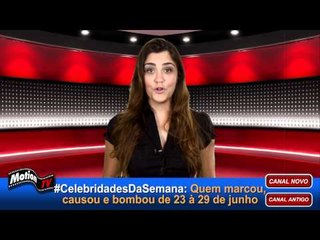 #CelebridadesDaSemana: Adriana Esteves só de calcinha - Bruno Mazzeo leva 500 mil ao cinema