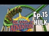 Islands of Adventure#2: MONTANHA RUSSA do HULK; Lojinhas e mais - VIDA NA AMÉRICA Ep.15