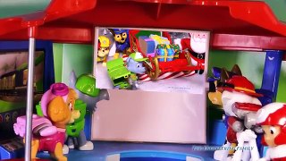 Paw Patrol Visits Santa Claus Play Doh Ice Fory Toys Video