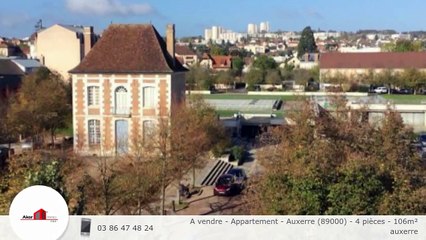 A vendre - Appartement - Auxerre (89000) - 4 pièces - 106m²