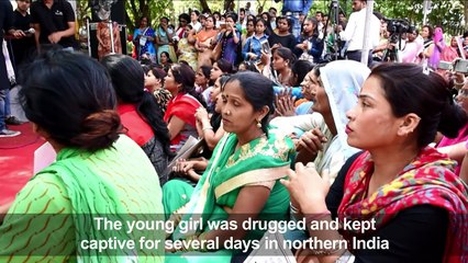 Indians protest after gang rape, murder of 8-year-old