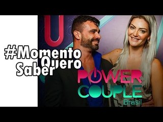 POWER COUPLE Brasil: Vc tá curtindo o formato? | #MomentoQueroSaber Pgm de 25/04/2016