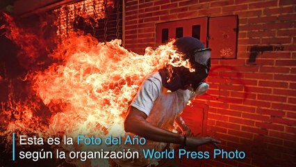 Foto de AFP de Venezuela “en llamas” gana World Press Photo