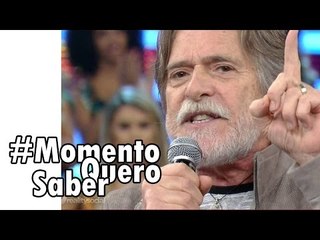 CUSPARADA de JOSÉ DE ABREU: Qual é a sua opinião? | #MomentoQueroSaber Pgm de 25/04/2016
