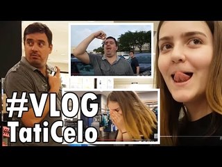 #VLOGTatiCelo: Passando VERGONHA em FAMÍLIA num SHOPPING nos Estados Unidos #TáFedendo