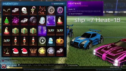 TOP 5 BEST TRADES / TRADE UPS IN ROCKET LEAGUE!