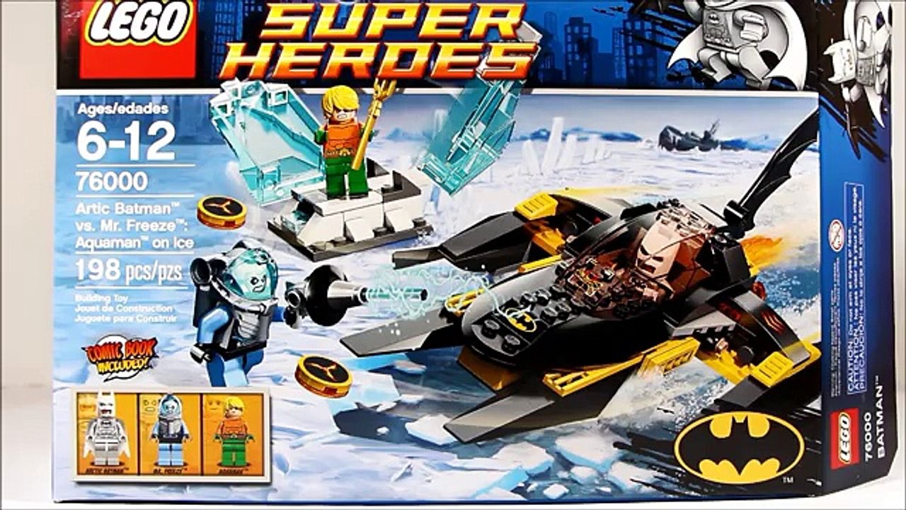 Lego Arctic Batman vs. Mr. Freeze: Aquaman on Ice 76000 DC Super Heroes  Review - video Dailymotion