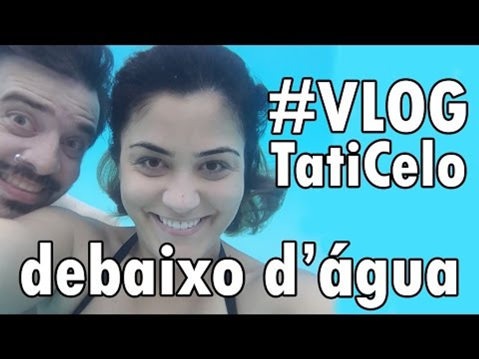 #VLOGTatiCelo: Testando o SAMSUNG S7edge DEBAIXO D'ÁGUA | Catando LIXO | NOVAS amizades