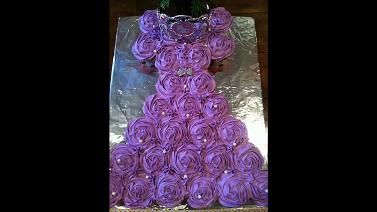 Pull Apart Cupcake Cake Dress
