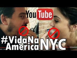 COMENDO o BOTÃO no YOUTUBE SPACE New York | #VidaNaAmericaNYC Ep4