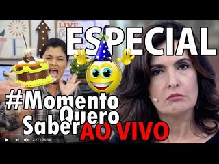 [AO VIVO] ESPECIAL DE ANIVERSÁRIO | FÁTIMA BERNARDES é DETONADA na internet | HUCK e ANGÉLICA
