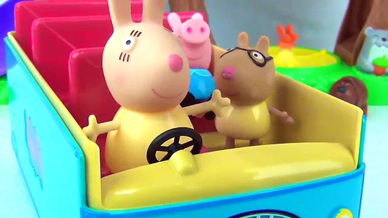 PEPPA PIG School Bus Toy Surprises Playset Toys Unlimited video Dailymotion
