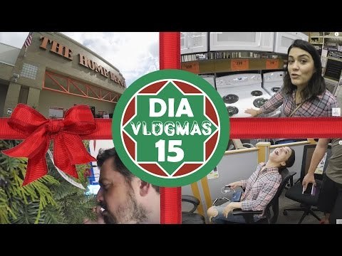 VlogMas Dia15: NATAL e ELETRODOMÉSTICOS no HOME DEPOT + A CADEIRA DOS SONHOS + A VERRUGA DE SOPHIA