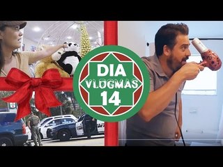 VlogMas Dia14: DECORAÇÃO de NATAL LUXUOSA (Home Goods) + O TOPETE PERFEITO + BAIXOU POLÍCIA