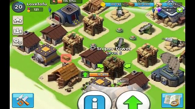 Boom Beach - Fastest way to level and get wood and stone