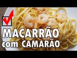 #VlogCOOKTem Ep4: COMO FAZER MACARRÃO ALHO E ÓLEO com CAMARÃO - WebTVBrasileira