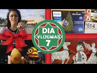 VlogMas Dia7: ÁRVORE DE NATAL CARA DA PORR@ (TARGET) + ROUBARAM O CATUPIRY + MINION ou NEMO? |2016