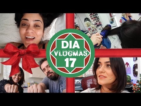 VlogMas Dia17: DO LIXO ao LUXO Cortando o cabelo | NATAL 2016