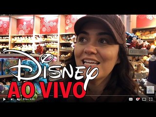 Quase AO VIVO direto de uma LOJA na DISNEY | #VlogTatiCelo