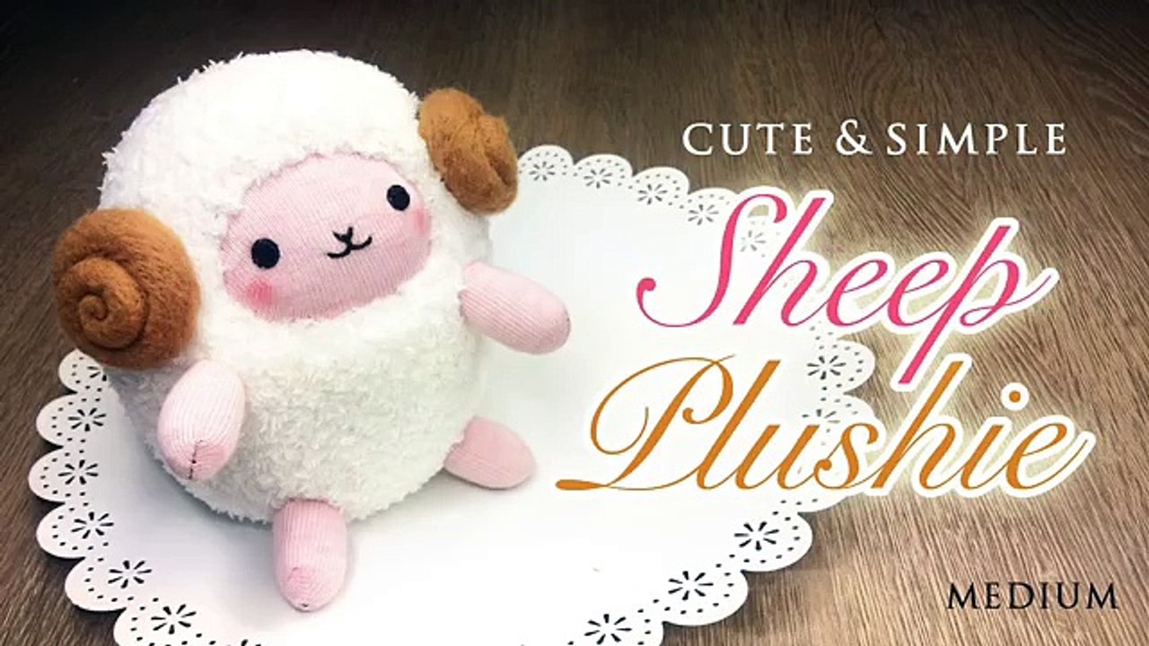 DIY Perfect Sheep Plush Tutorial - Budget Crafting with Amazing Results!