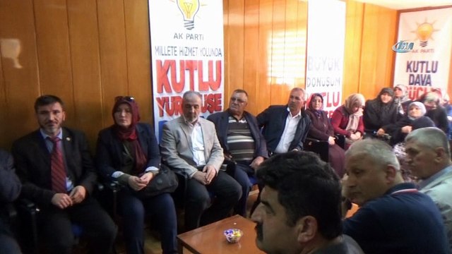 Yeni binanın açılış duasını AK Parti Kütahya Milletvekili İshak Gazel yaptı