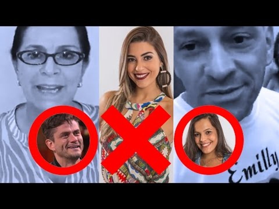 BBB17(VÍDEO): MÃE de MARCOS declara TORCIDA p/ VIVIAN | PAI de EMILLY chama MARCOS de GENRO