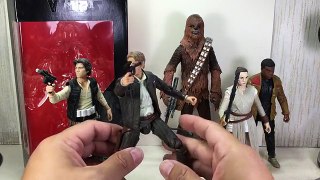Star Wars Force Awakens Black Series 6 Inch Han Solo Toy Review