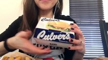 ASMR Eating Sounds: Culvers Chicken Tenders and Fries