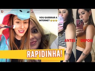 LUÍSA SONZA promete QUEBRAR a INTERNET; DEDESSA faz LIPO nos BRAÇOS; MARI MARIA INOVADORA