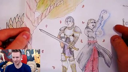 OLD Vs. NEW ART - Recreating a Childhood Drawing!