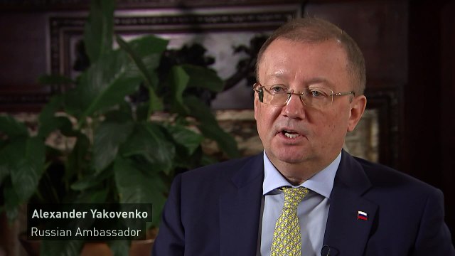 Russian Ambassador blames White Helmets