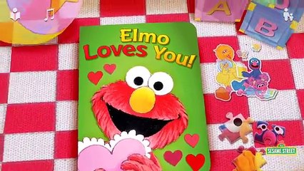 Elmo Full Episodes Loves You! Storybook 3D Popup Sesame Street HD