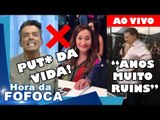 FOFOQUEIROS EM GUERRA: LEO DIAS X SÔNIA ABRÃO-CASO LU LACERDA; SILVIO EXPLICA DEMISSÕES EM FESTA