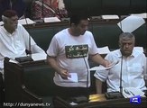 Exchange of Heated Words Between PTI's Khurram Sher Zaman And Speaker Sindh Assembly