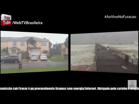LIVE CAMERA HURRICANE IRMA - SOUTH FLORIDA | CÂMERA AO VIVO FURACÃO IRMA - SUL DA FLORIDA⛔️