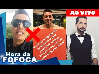 TRETA! IRRITADO, LEO DIAS MANDA EX DE JUJU SALIMENI ”CALAR A BOCA”; LATINO TEM PRISÃO DECRETADA