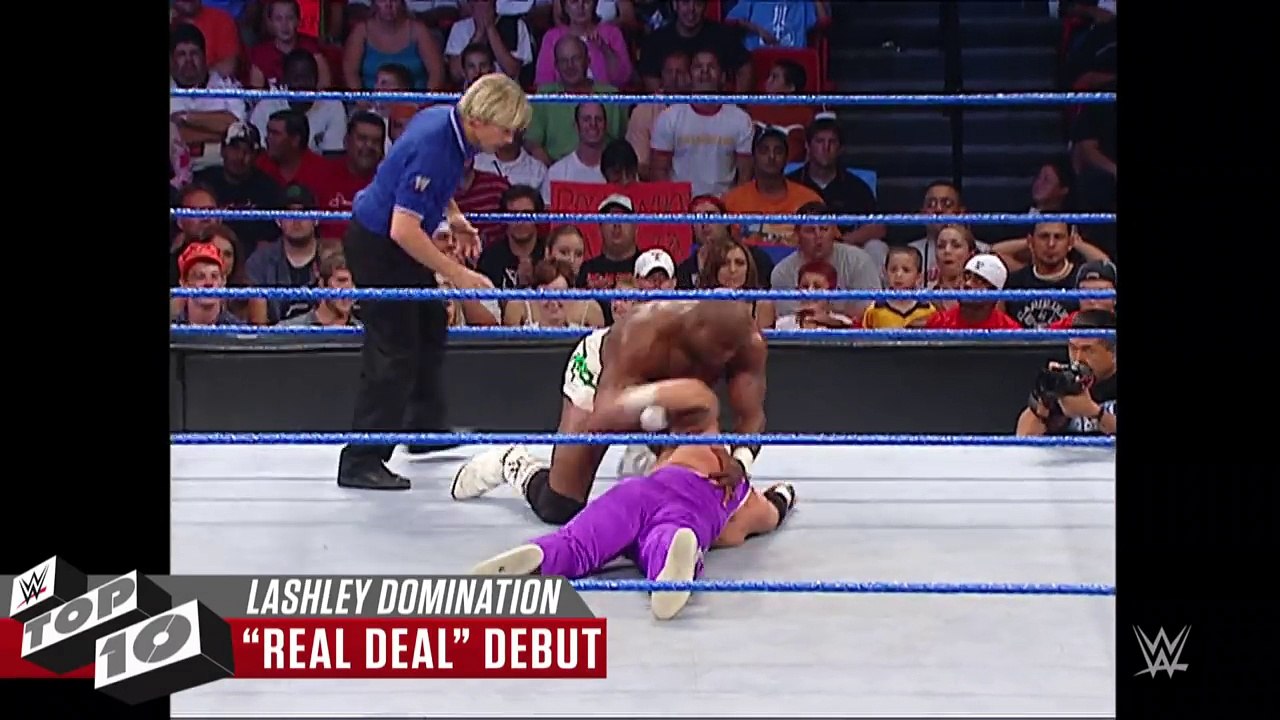 Bobby Lashley's dominant moments- WWE Top 10, April 14, 2018_HD