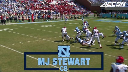 M.J. Stewart NFL Draft Tape | North Carolina CB
