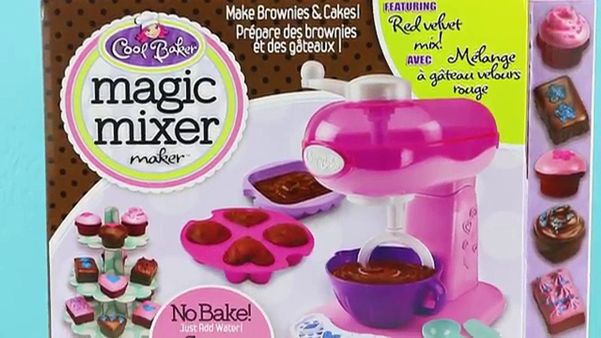 Cool Baker Magic Mixer Maker Make Red Velvet Cupcakes And Brownines Video Dailymotion