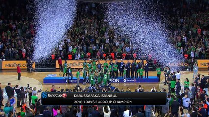 Darussafaka Istanbul celebrates 7DAYS Eurocup crown!