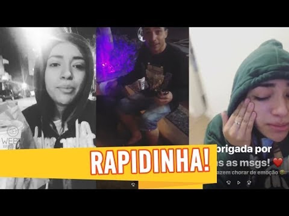 DANI RUSSO AJUDA RAPAZ NA RUA E SE EMOCIONA COM MENSAGENS DE FÃS