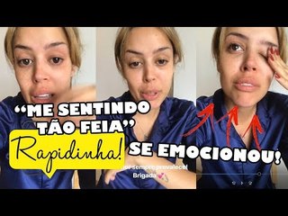 RENATA MEINS DESABAFA APÓS PROBLEMA COM CIRURGIA: "ESTOU COM O EMOCIONAL ABALADO"