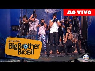 BBB18: COMENTANDO A PROVA DO LÍDER (AO VIVO) E A "FESTA FEMINEJA" | Programa de 8/2/2018