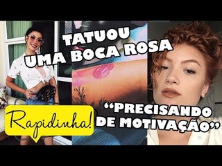 BIANCA ANDRADE FAZ SUA PRIMEIRA TATUAGEM COLORIDA | ELLORA DESABAFA E DIZ ESTAR SEM MOTIVAÇÃO