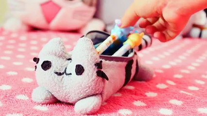 DIY KAWAII ☆ HAZ TU PROPIA CARTUCHERA CAT PUSHEEN ☆ REGRESO A CLASES l Fabbi Lee