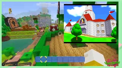 Fluttershy plays Minecraft Switch Edition