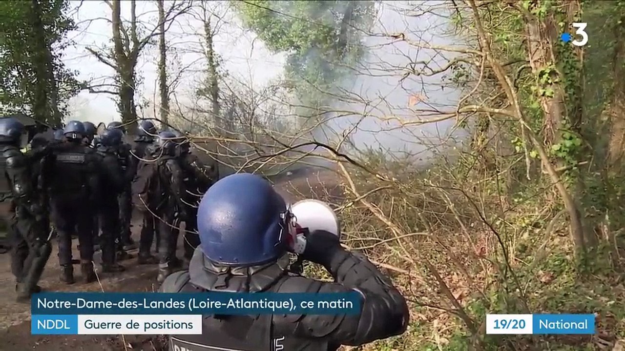 NDDL la guerre de positions s'installe Vidéo Dailymotion