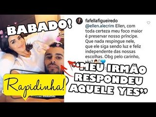 CAMILA COELHO REVELA que o PRÓPRIO IRMÃO causou POLÊMICA; FAFELLA se posiciona sobre SEPARAÇÃO